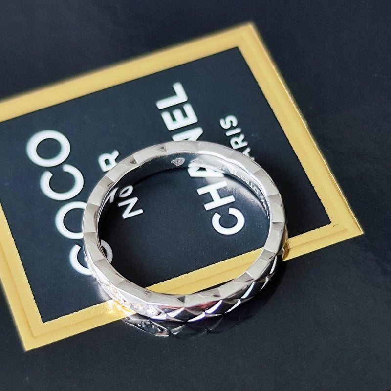 CHANEL シャネル ココクラッシュ ダイヤモンド プラチナ