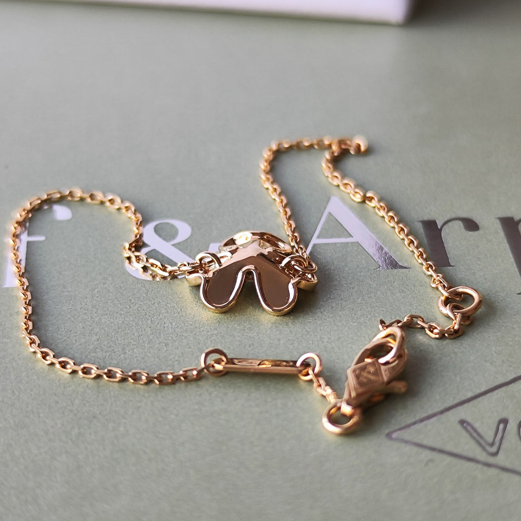 Van Cleef & Arpels ヴァンクリーフ&アーペル フリヴォル ダイヤモンド ミニ ブレスレット