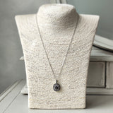 【魅惑の黒い宝石】天然ブラックスターサファイア 天然ブラックダイヤモンド ネックレス