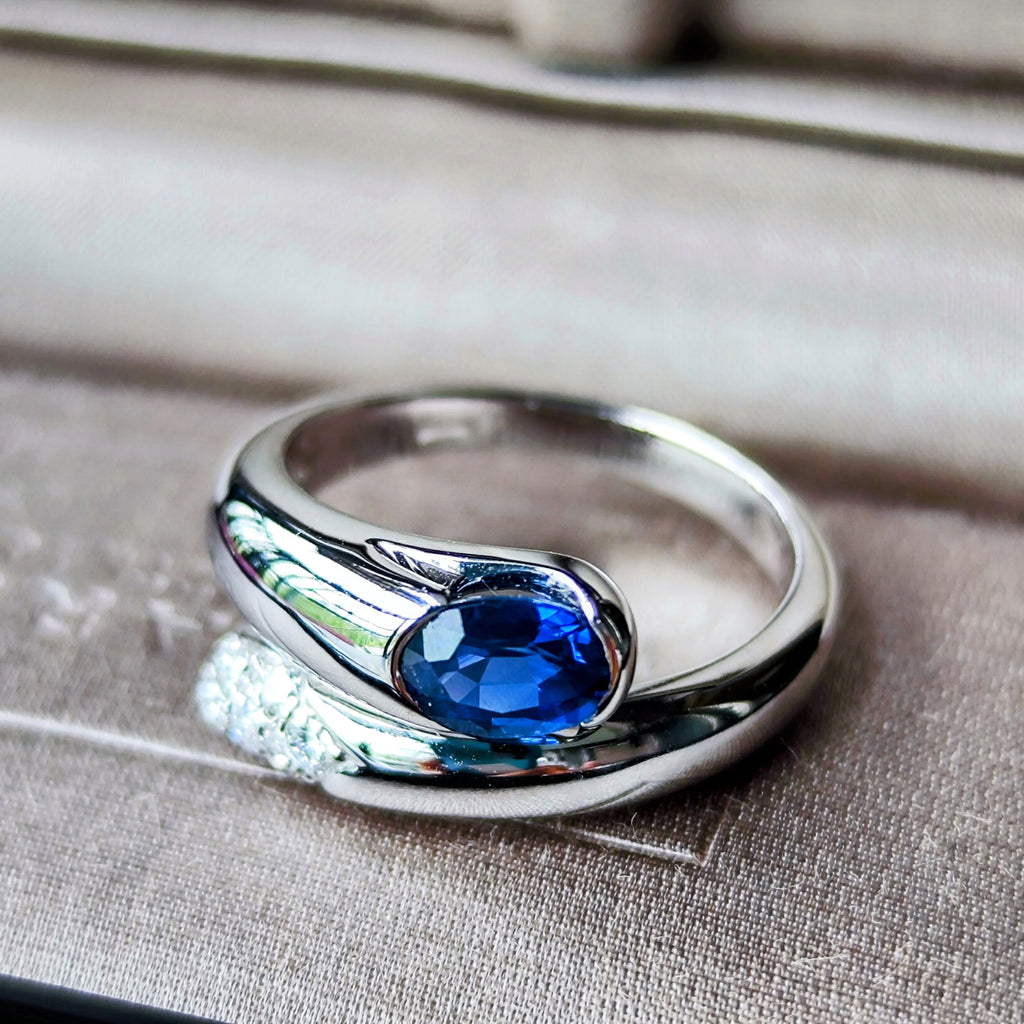 BVLGARI ブルガリ アストレアリング サファイア ダイヤモンド 18金WG