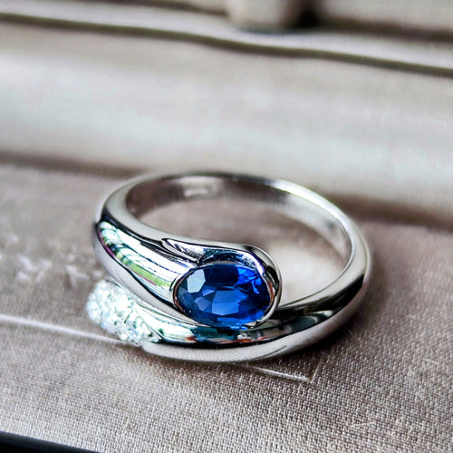 BVLGARI ブルガリ アストレアリング サファイア ダイヤモンド 18金WG