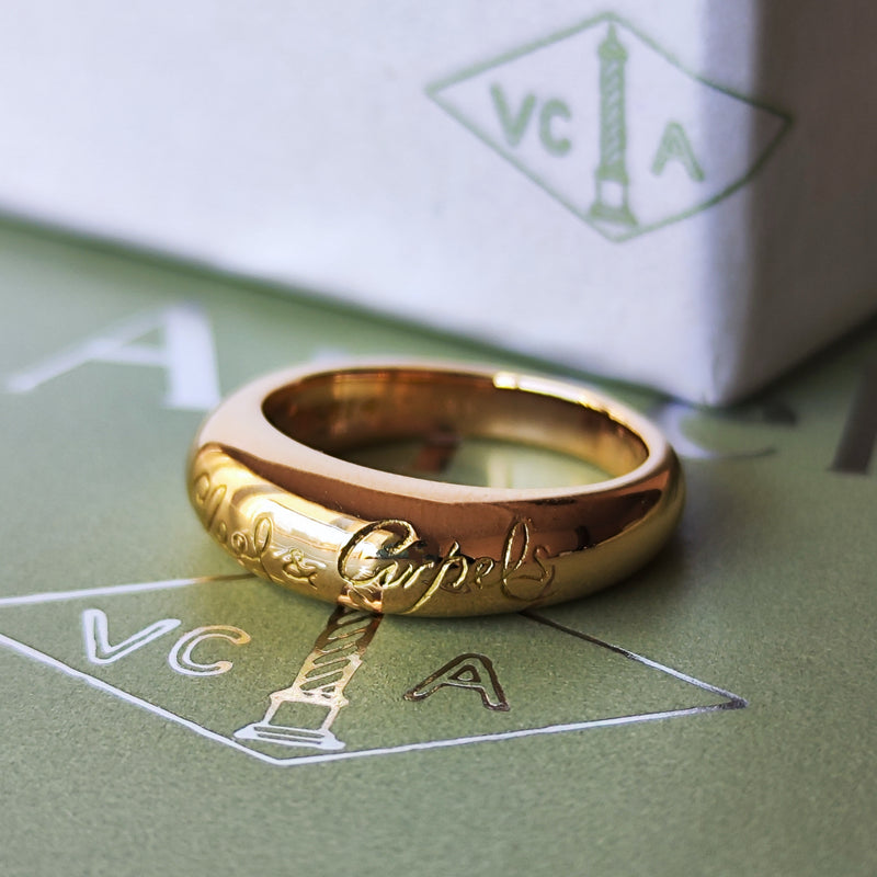 Van Cleef & Arpels ヴァンクリーフ&アーペル シニアチュールリング