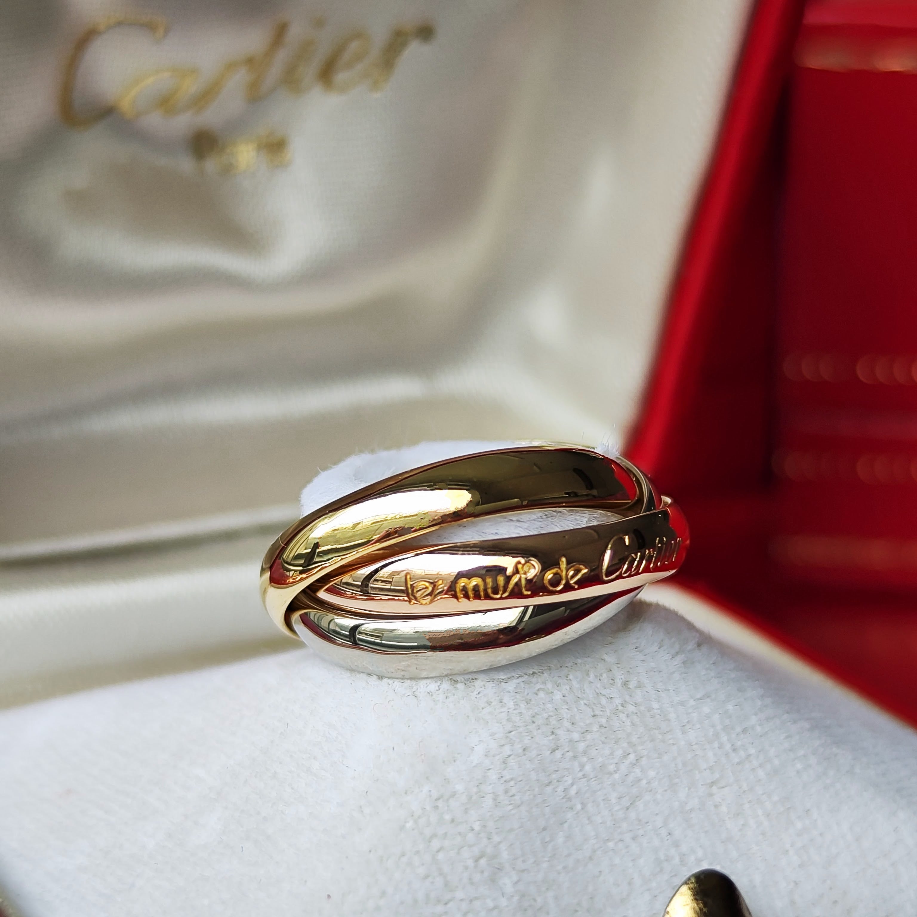Cartier カルティエ トリニティリング 53 – Mico宝飾店