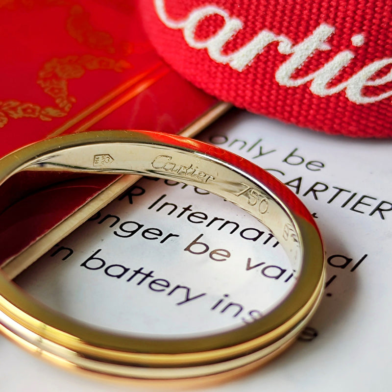 Cartier カルティエ ヴァンドーム スリーカラー リング