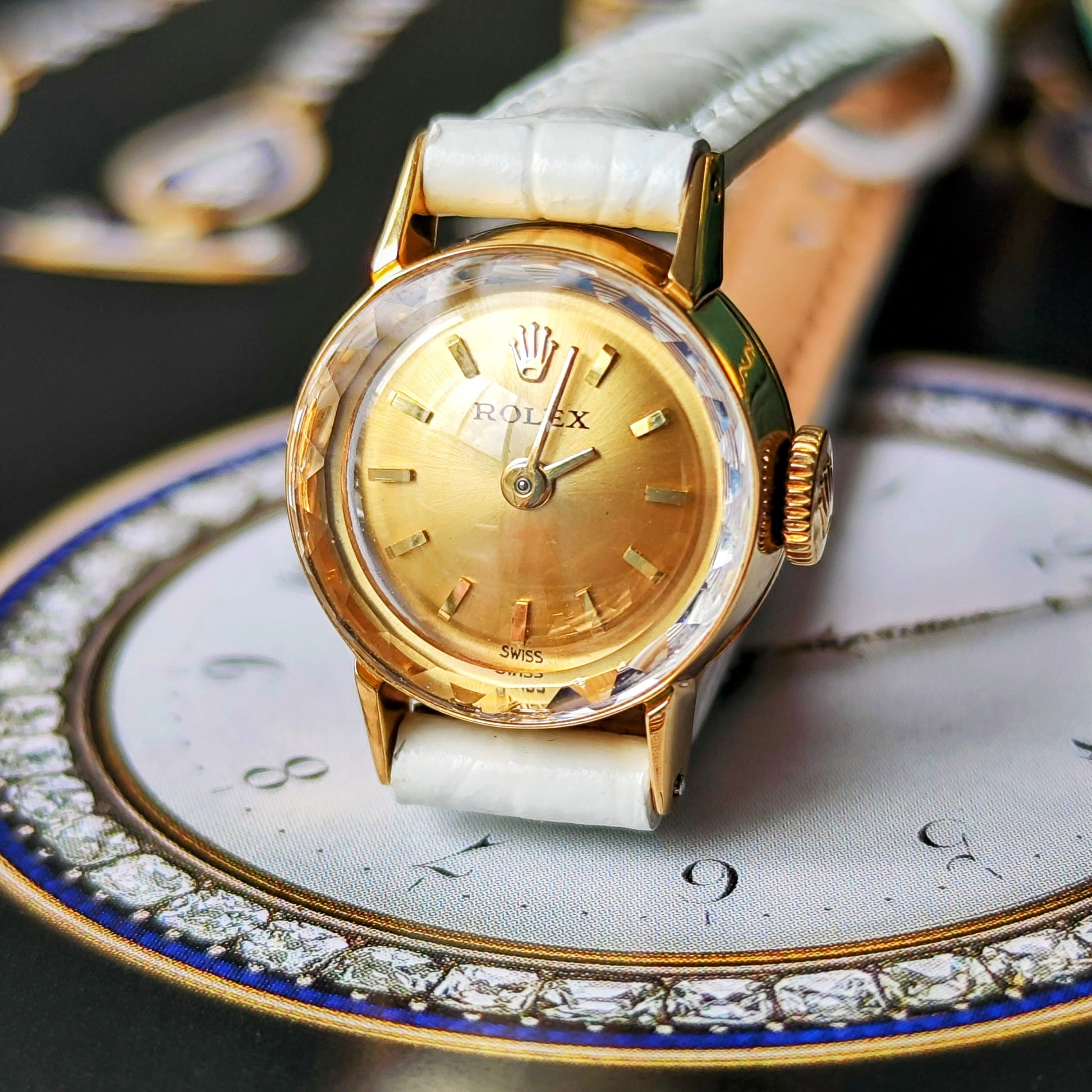 【OH済み】ROLEX ロレックス 18金無垢 手巻き 腕時計