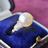 MIKIMOTO ミキモト あこや真珠 ヴィンテージリング