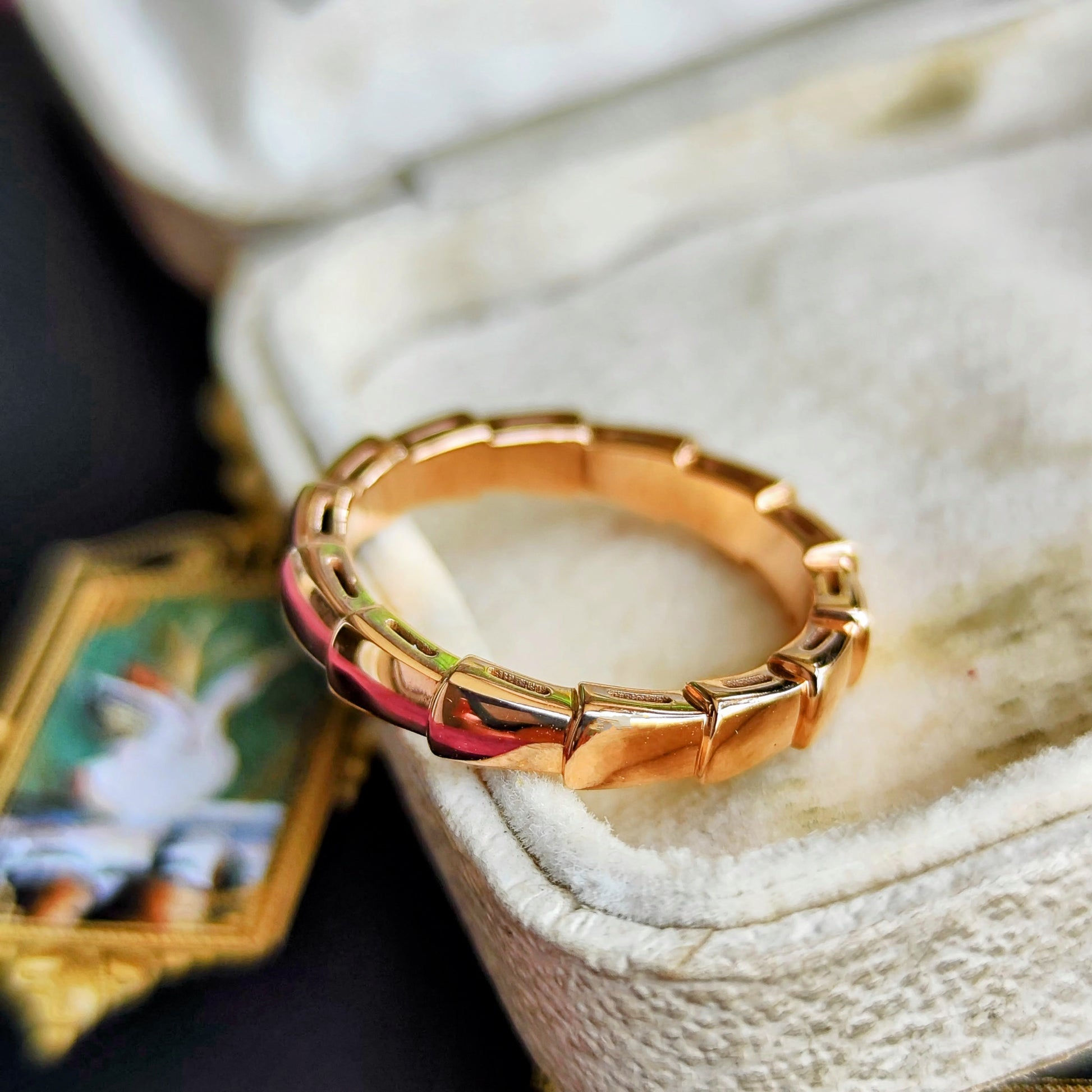BVLGARI ブルガリ SERPENTI セルペンティ ヴァイパー K18PG
