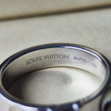 LOUIS VUITTON ルイ・ヴィトン バーグアンプラント 18金WG