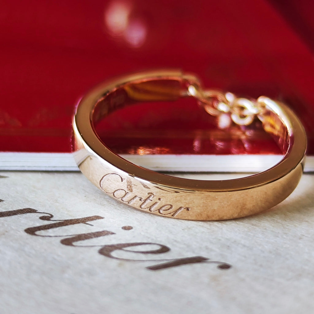 【Cartier 廃盤】カルティエ モナムール ハートチャーム 18金PG 47