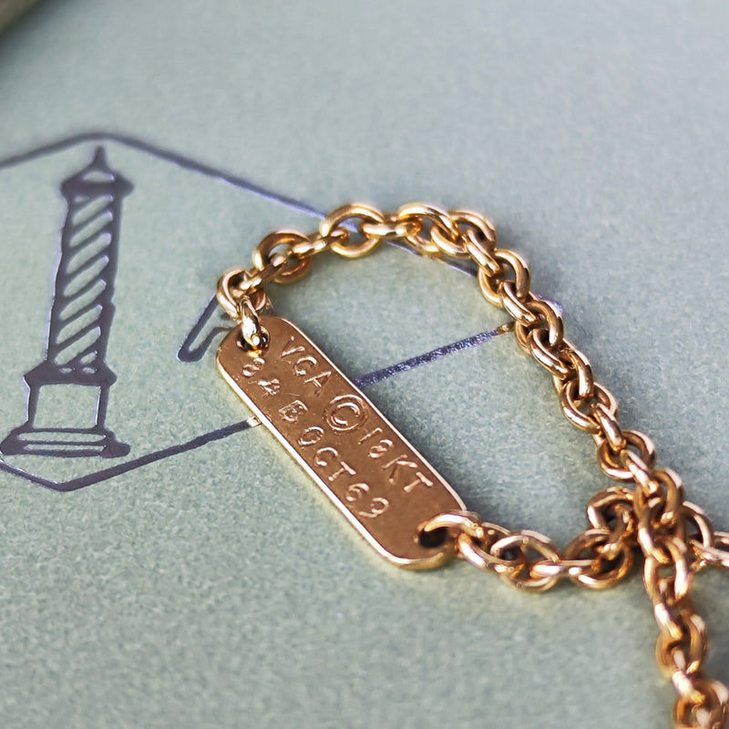 Van Cleef & Arpels ヴァンクリーフ&アーペル セレスティン ダイヤモンド 0.69ct ネックレス