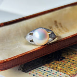 MIKIMOTO ミキモト あこや真珠 ヴィンテージ リング