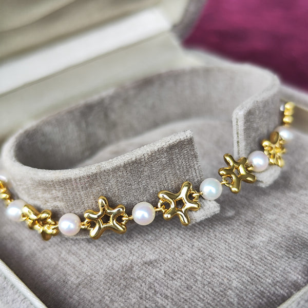 【お値下げ】MIKIMOTO ミキモト あこや真珠 ブレスレット