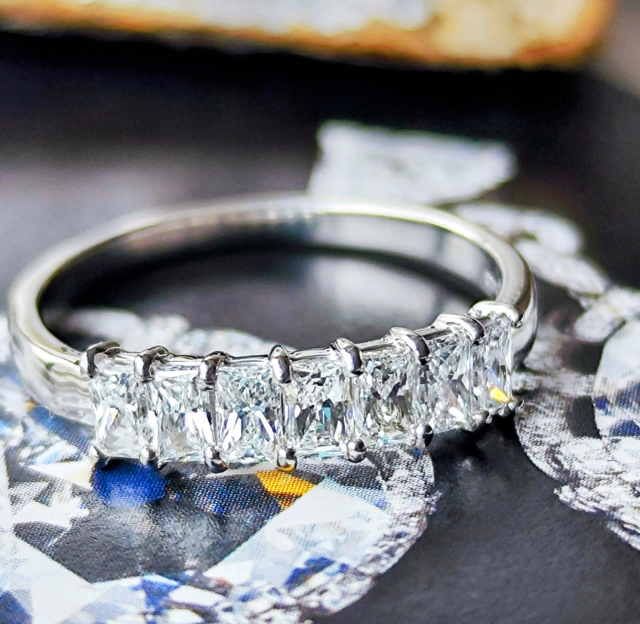 天然ダイヤモンド 0.76ct プラチナリング