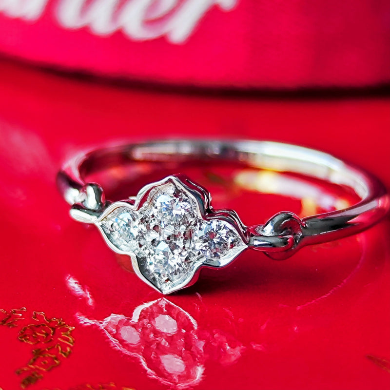 【Vintage Cartier】カルティエ ヒンドゥリング 18金WG