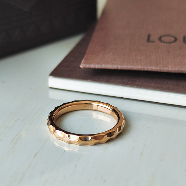 LOUIS VUITTON ルイ・ヴィトン モノグラムアンフィニリング 18金PG 10