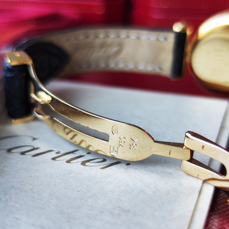 【コンプリートサービス済み】Cartier
カルティエ コリゼ 18金無垢 純正ダイヤモンド クォーツ腕時計