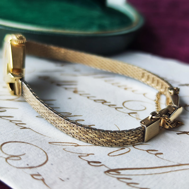 【OH済み】BULOVA ブローバ アンティーク 手巻き 腕時計