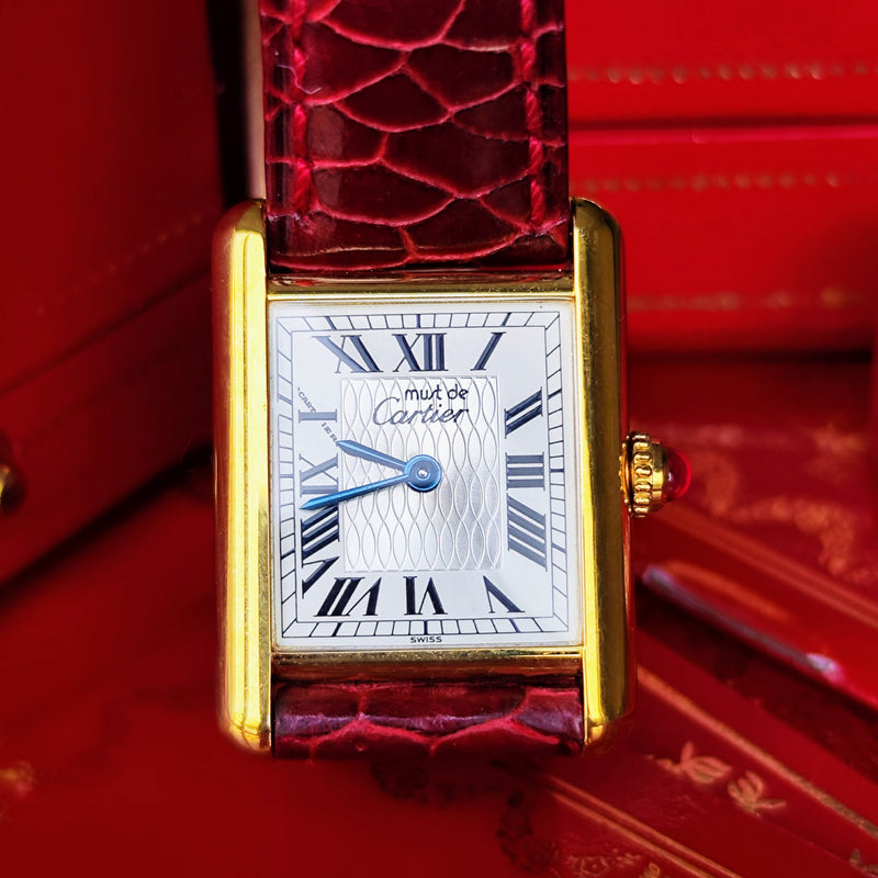 【Cartier 150周年 1847本限定モデル】
カルティエ マストタンク クォーツ腕時計