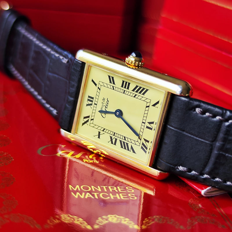 Cartier カルティエ マストタンクLM クォーツ腕時計