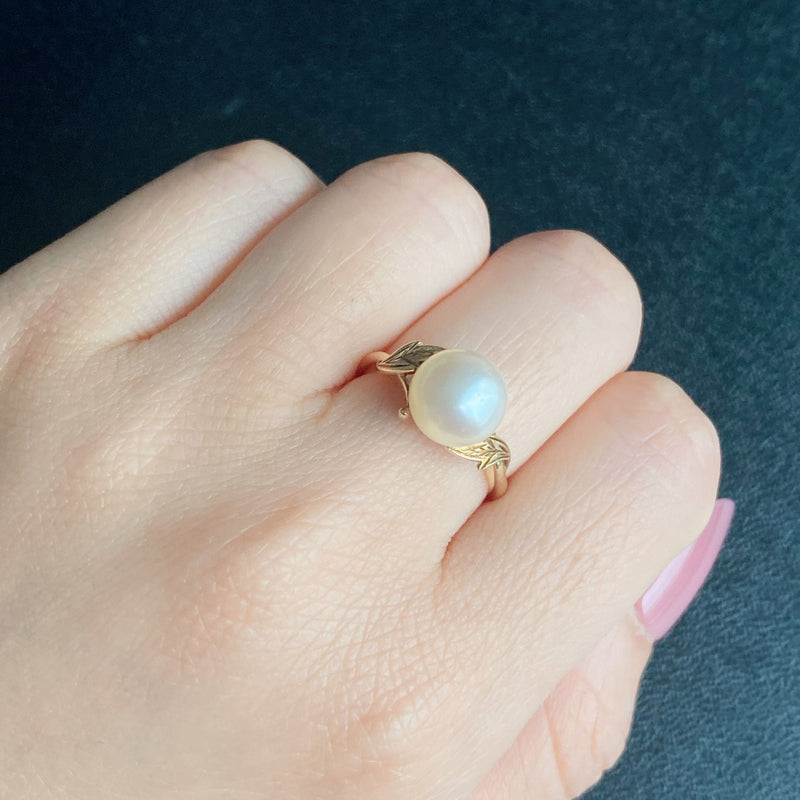 MIKIMOTO ミキモト あこや真珠 ヴィンテージリング
