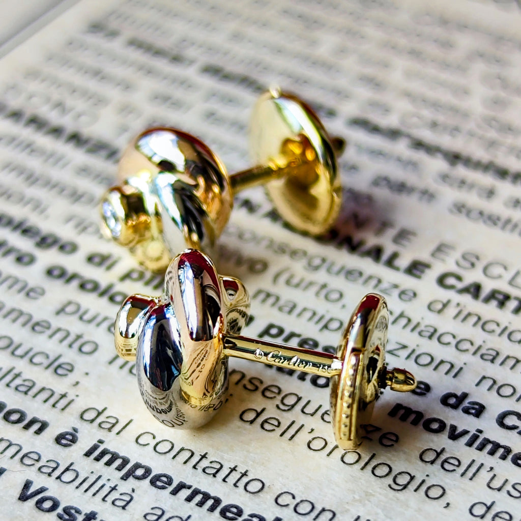 Cartier カルティエ トリニティピアス ダイヤモンド
