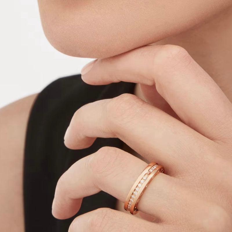 BVLGARI ブルガリ B-ZERO1 ビーゼロワン フルダイヤモンド