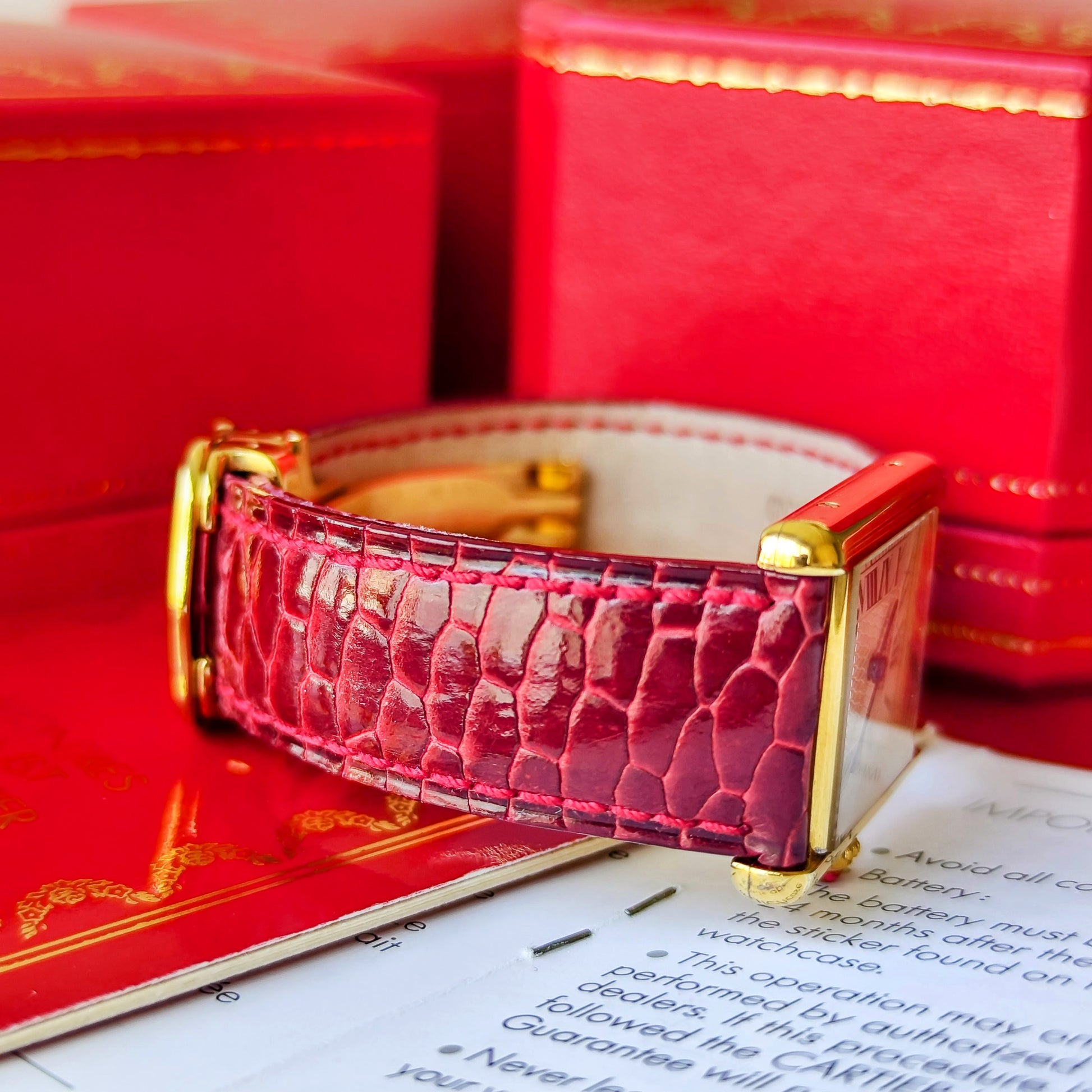 【Cartier 150周年 1847本限定モデル】
カルティエ マストタンク LM クォーツ腕時計