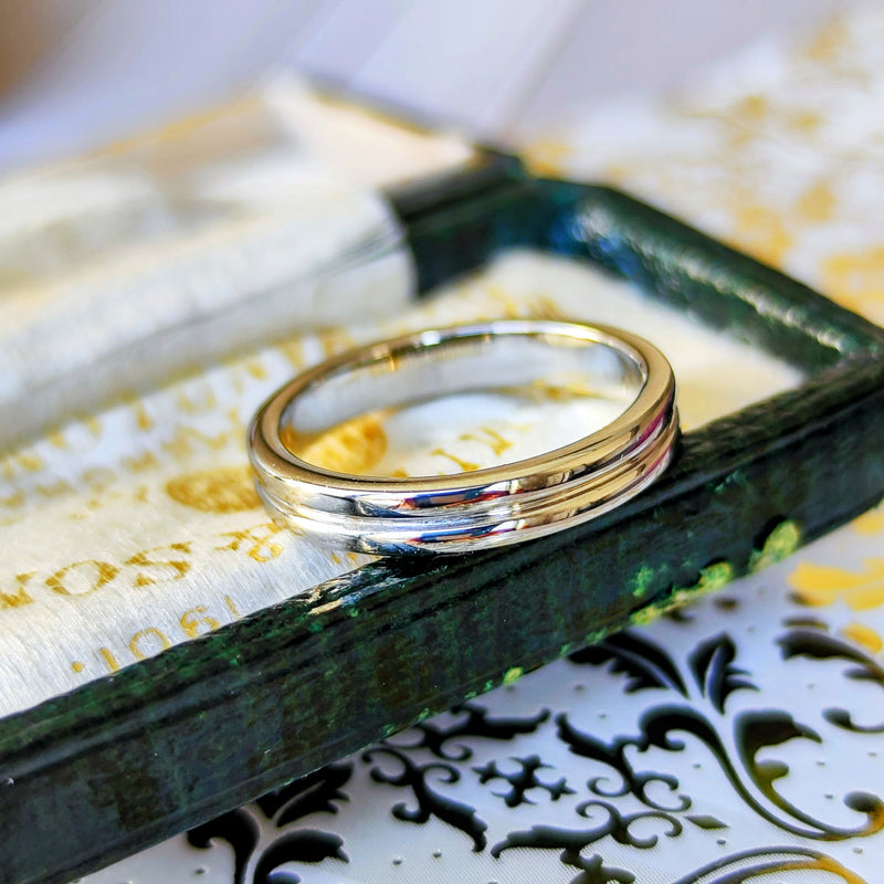 BOUCHERON ブシュロン Godron ゴドロン 48 プラチナリング