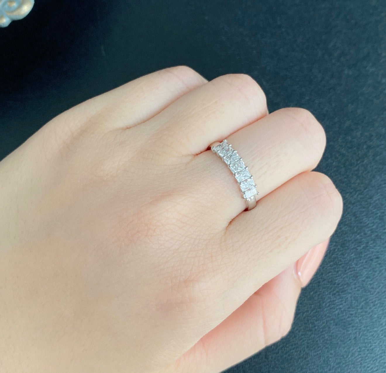 天然ダイヤモンド 0.76ct プラチナリング