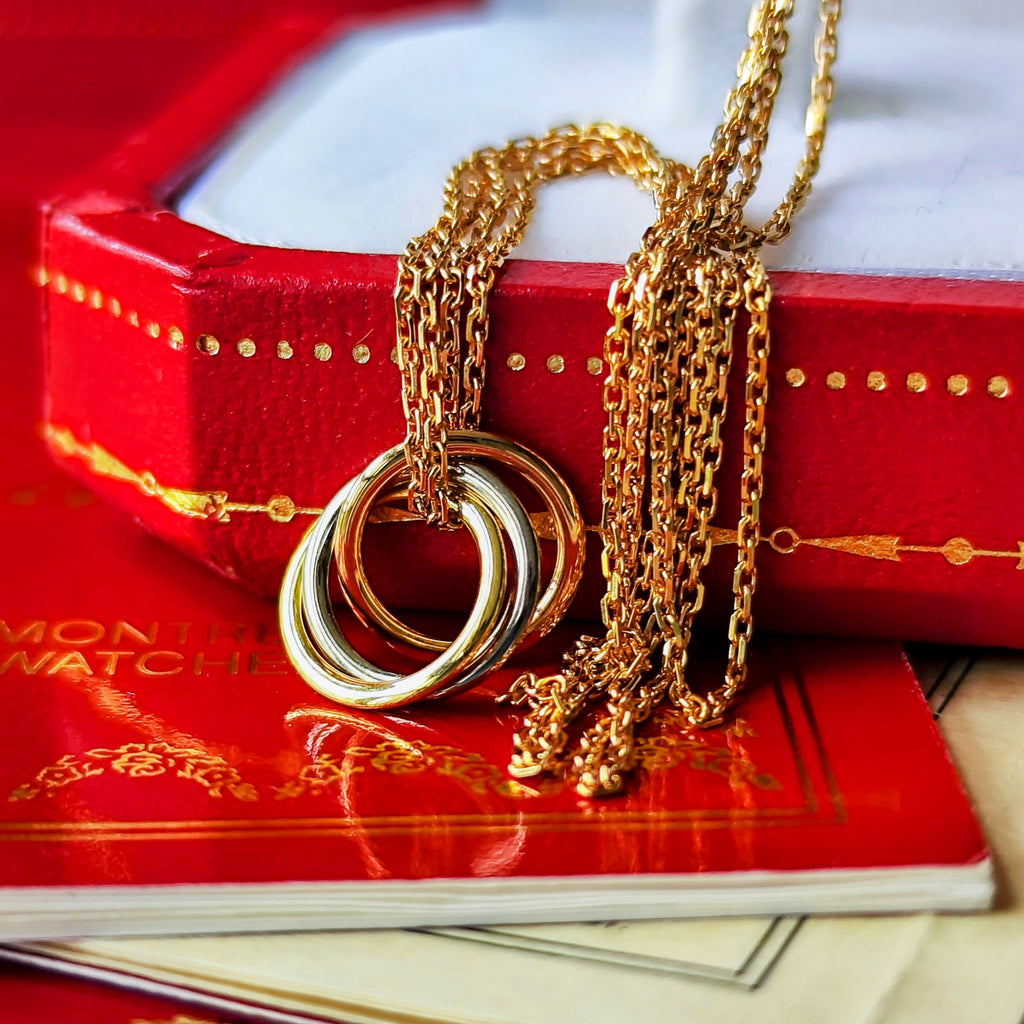 Cartier カルティエ トリニティ ミニモデル ネックレス