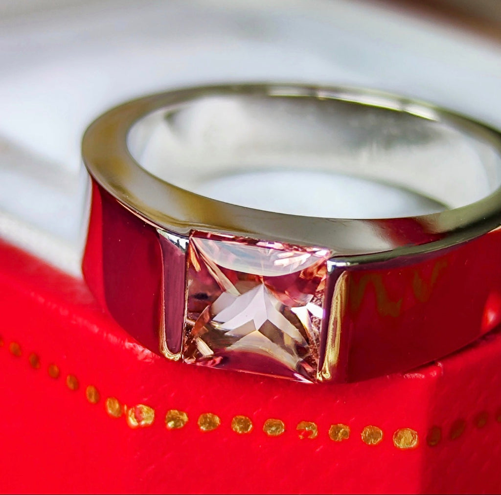 Cartier カルティエ タンク ピンクトルマリン 18金WG 52