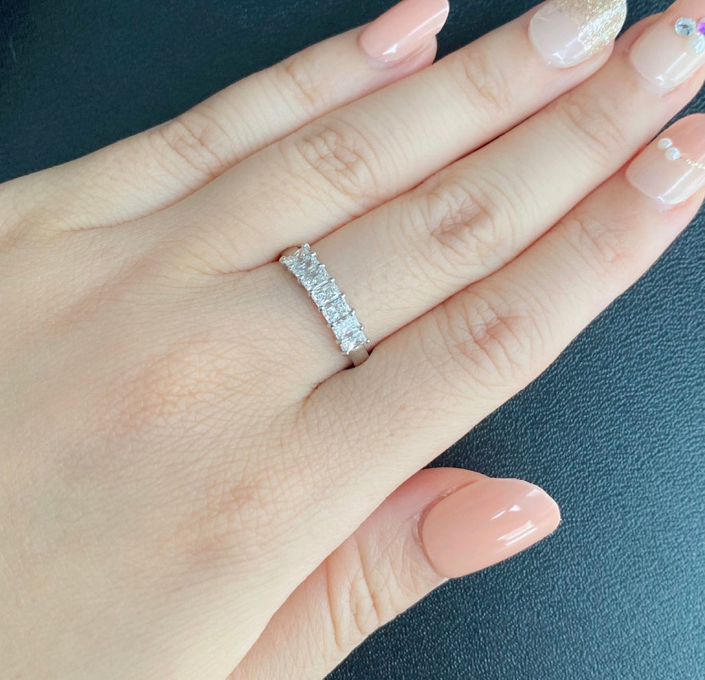 天然ダイヤモンド 0.76ct プラチナリング