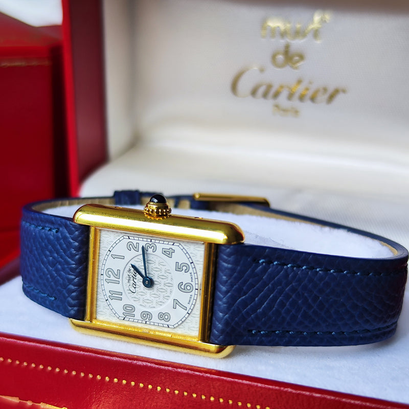 Cartier カルティエ マストタンク MM
テレフォンダイヤル クォーツ腕時計