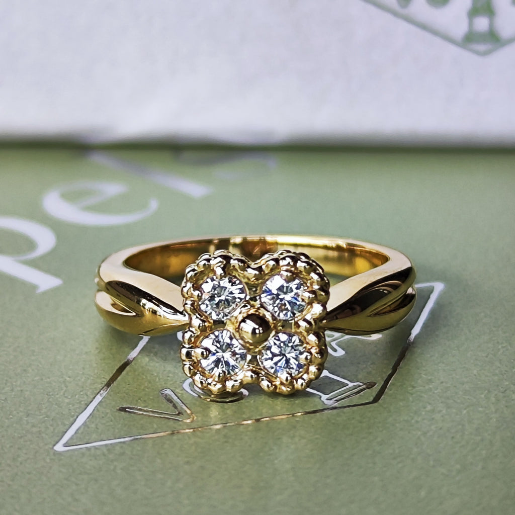 Van Cleef & Arpels ヴァンクリーフ&アーペル アルノ ダイヤモンド 18金YG 47