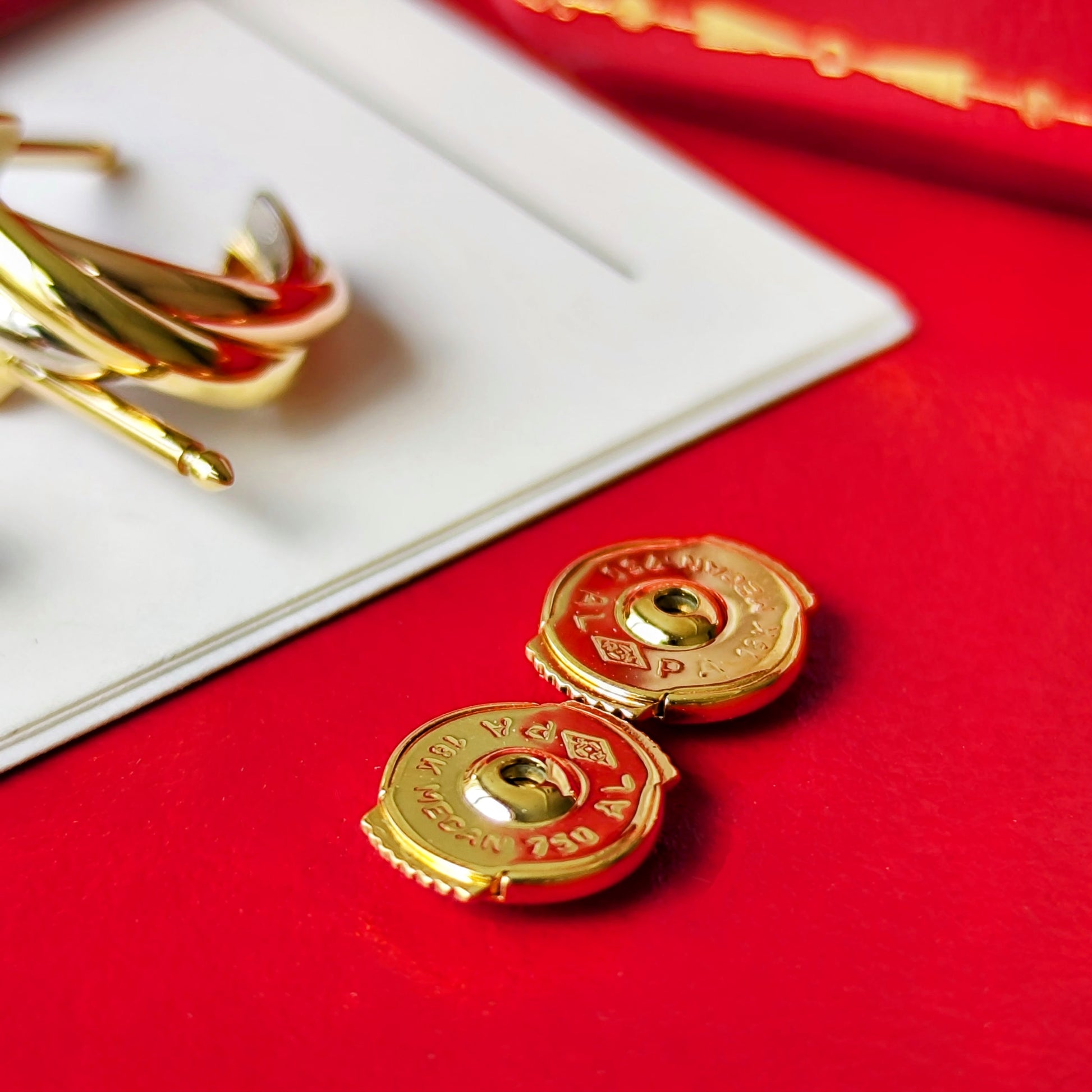 Cartier カルティエ トリニティピアス