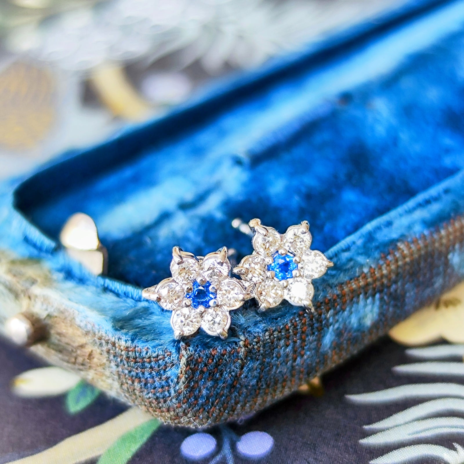 天然アウイナイト 天然ダイヤモンド ピアス プラチナ – Mico宝飾店