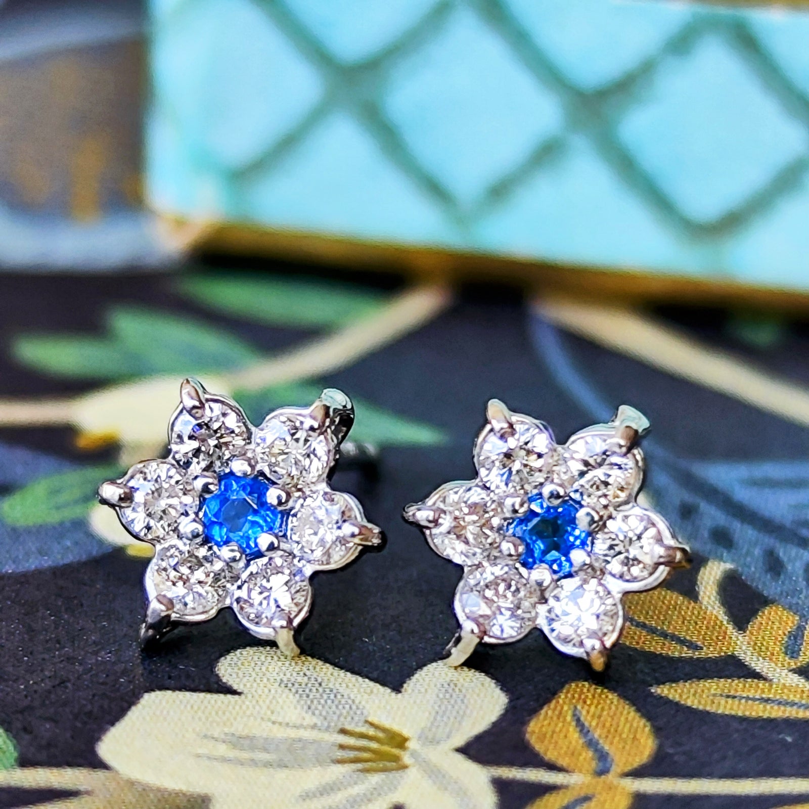 天然アウイナイト 天然ダイヤモンド ピアス プラチナ – Mico宝飾店