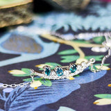 【初期の頃のルース】天然グランディディエライト 天然ダイヤモンド ネックレス