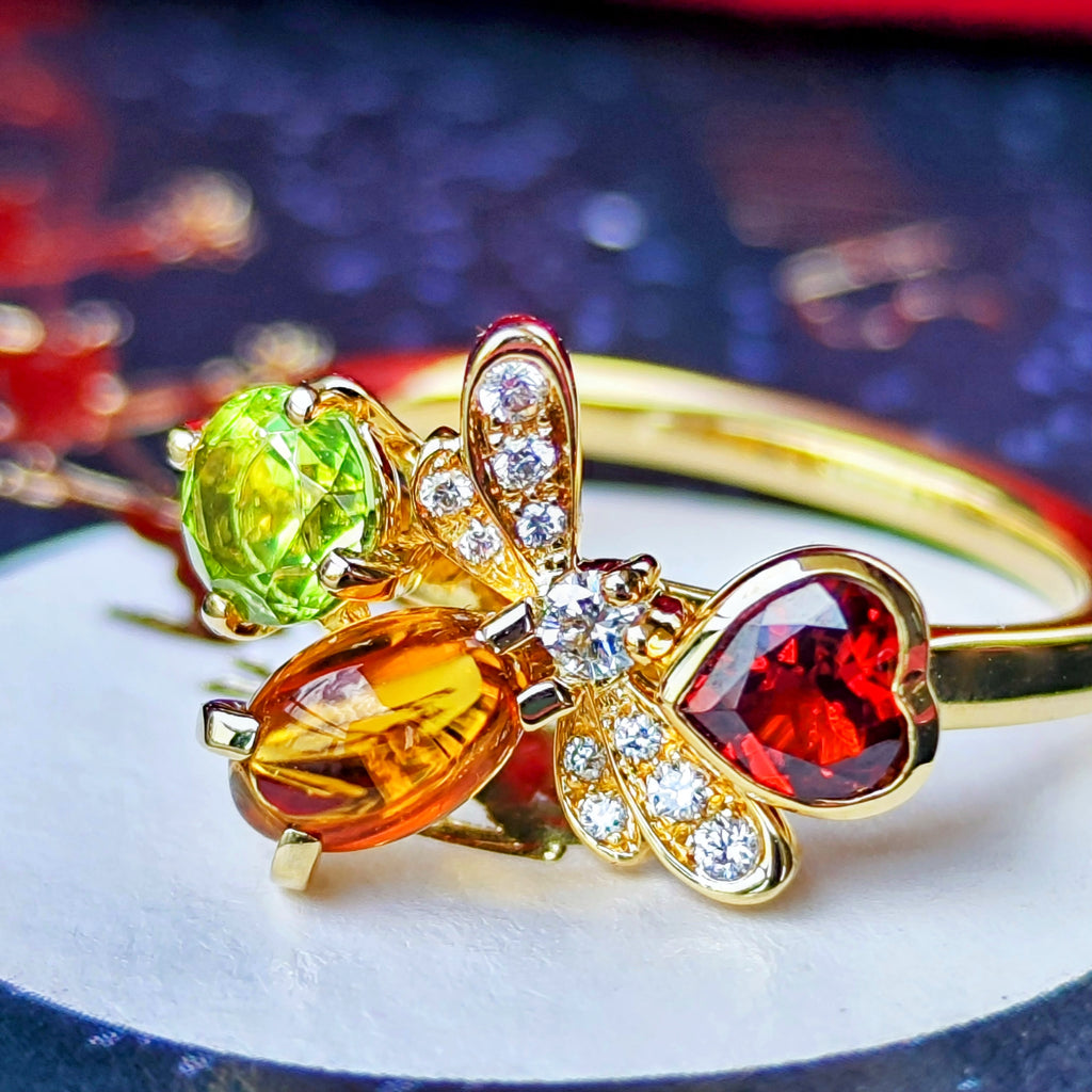 Chaumet ショーメアトラップ・モワ 天然石 ダイヤモンド リング