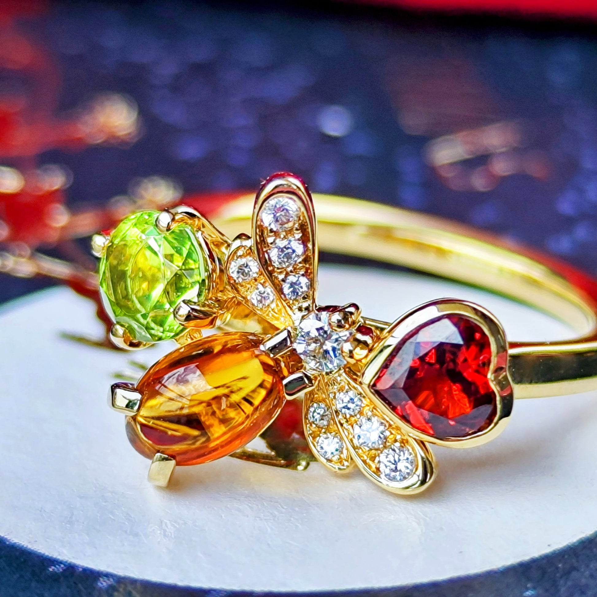 Chaumet ショーメアトラップ・モワ 天然石 ダイヤモンド リング