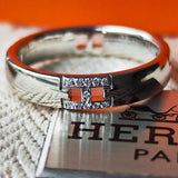 HERMES エルメス ヘラクレス ダイヤモンド 18金WG 6号