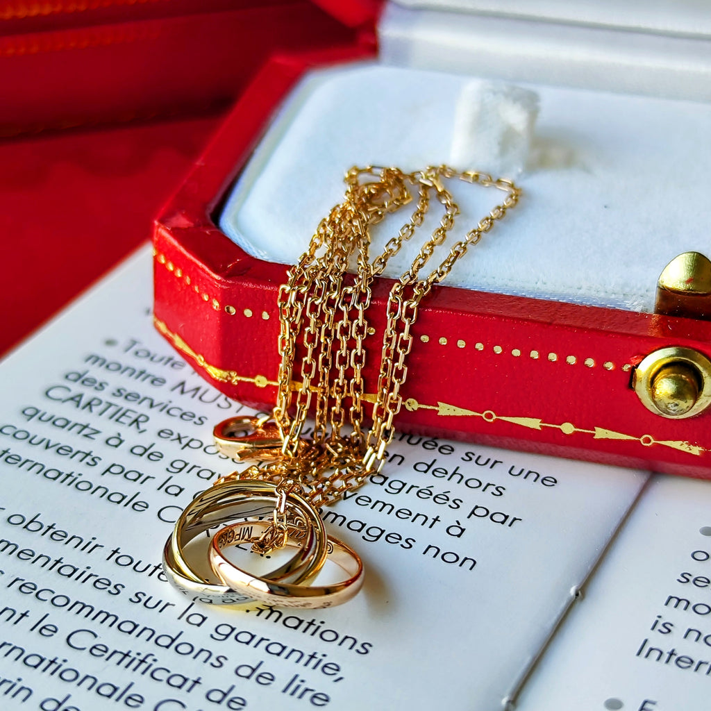 Cartier カルティエ トリニティ ネックレス