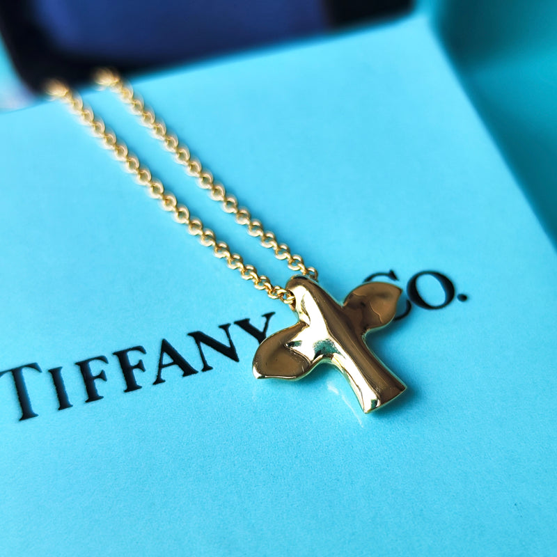 TIFFANY &Co ティファニー バードクロス ネックレス – Mico宝飾店