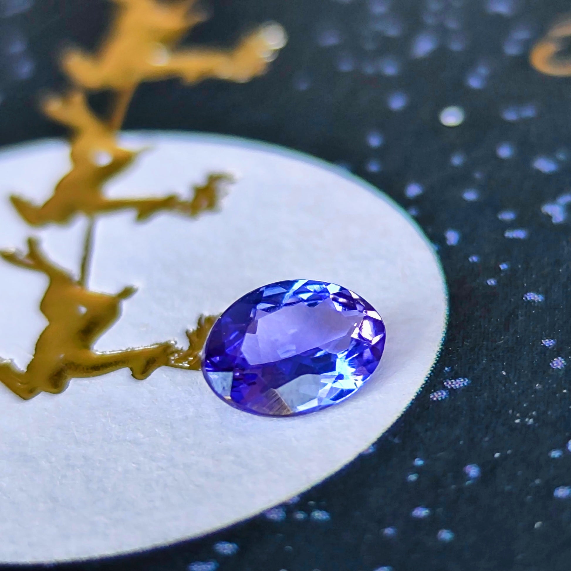 【ルース】天然タンザナイト 0.685ct ソーティング