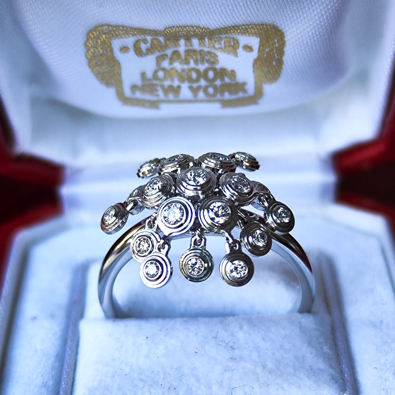 【Vintage Cartier】カルティエ ディアマンレジェ ダイヤモンドリング