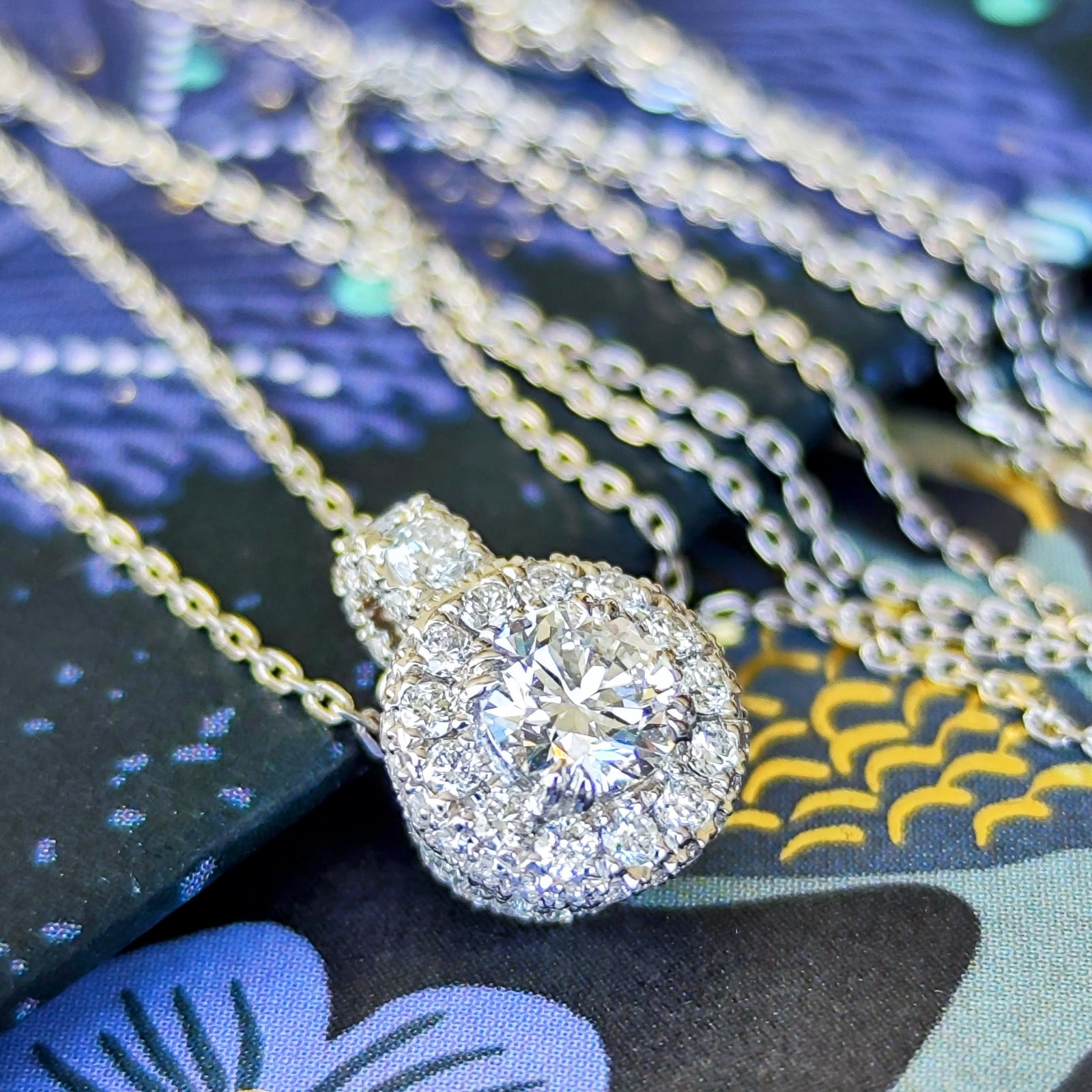 最高級品質】天然ダイヤモンド0.33ct フローレス Dカラー ネックレス