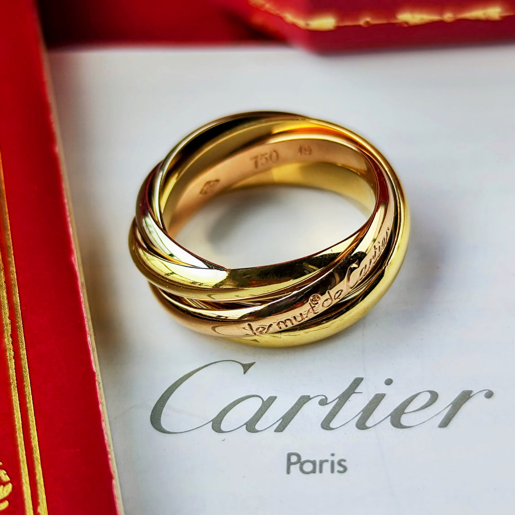 Cartier カルティエ トリニティ5連 49