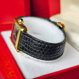 【OH済み】Cartier カルティエ マストタンク ブラックローマンオニキス 手巻き腕時計