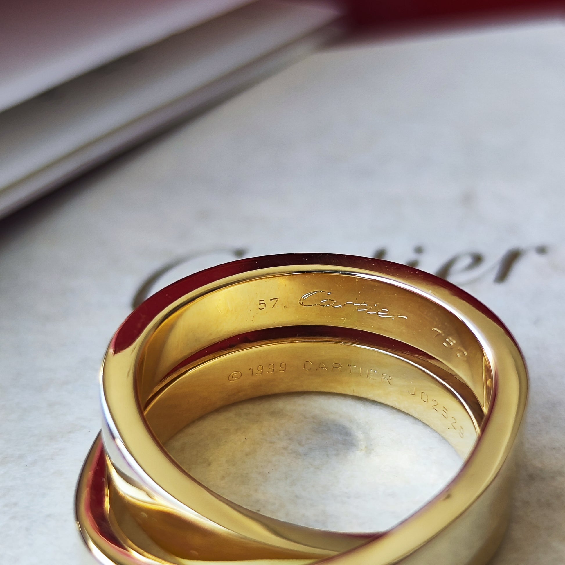 【Vintage Cartier】カルティエ パリリング