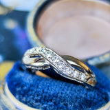 MIKIMOTO ミキモト 天然ダイヤモンドリング